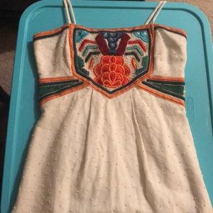 Never worn French Connection beaded dress